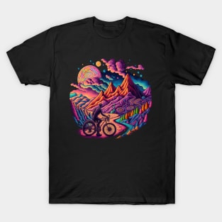 Bicycle Day 1943 | Colorful Psychedelic Art T-Shirt